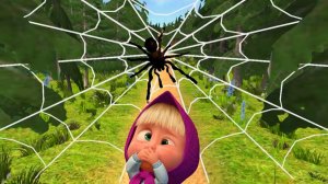 Маша УПРЫГАЛА В ЛЕС К ПАУКАМ! 😀😁😂