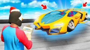 Нарисовал летающую ламбу из будущего в гта 5 онлайн ! - реальная жизнь в gta 5 online