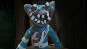 как слепить раненого Хаги ваги из игры Poppy plai taim .