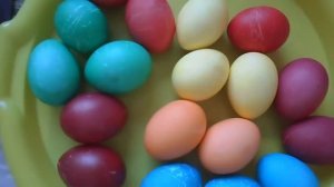 КАК ПОКРАСИТЬ ЯЙЦА НА ПАСХУ ПАСХА 2017