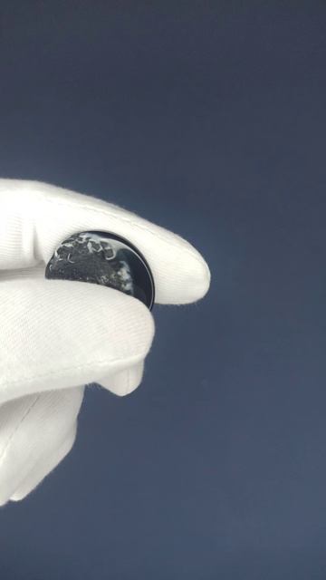 Пуговицы черные (размер № 44), Артикул 00269