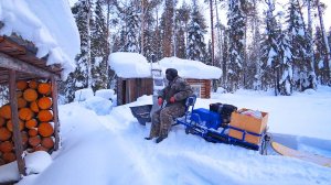 НАШЁЛ БЕГЛЕЦА. ЗДРАВСТВУЙ ИЗБУШКА. ЧИЩУ КРЫШИ ОТ СНЕГА. 2 серия
