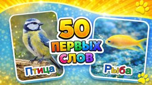 50 первых слов | Развивашки для малышей | Первые слова
