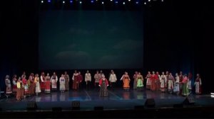 "Я рано встаю" - Народный хор Ярославского колледжа культуры и Ярославский областной народный хор
