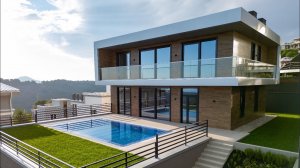 Дом с красивым видом на Чёрное море в Сочи