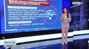 «Белый список»: какие сайты и приложения работают без мобильного интернета