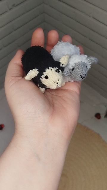 Овечки Батончики спицами