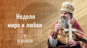 Проповедь отца Андрея в Неделю Крестопоклонную. Воскресенье, 15 марта 2026 г.