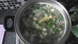 Суп с грибами и  тушёнкой