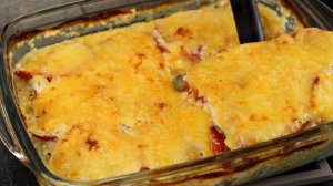 Готовлю такой ужин 3 раза в неделю! Вкусный и простой рецепт! Куриное филе в духовке