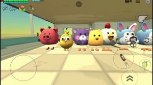 СУМАСШЕДШАЯ РАКЕТНЫЙ КУРИЦА В ЧИКЕН ГАНЕ