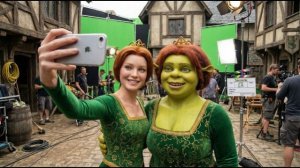 ШРЕК В РЕАЛЬНОЙ ЖИЗНИ 🟢 ШРЕК, ФИОНА И ОСЁЛ — ЖИВЫЕ ВЕРСИИ МУЛЬТИК ШРЕК ВСТРЕЧА С АКТЁРАМИ