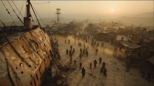 Мир рухнул. Но двигатели всё ещё режут небо | Wasteland: Dust & Rust ｜ SCI-FI AI Short Film ｜