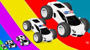 Машинки летают и прыгают! Развивающие мультики Машины помощники. Мультфильмы про машинки