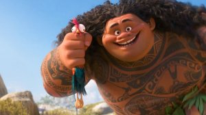 Мауи пытается сбежать с острова, украв лодку Моаны отрывок из мультфильма Моана 2016