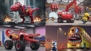 ВЕЛИКАЯ БИТВА ГЕРОЕВ! 🔵 МОЛНИЯ МАКВИН ПРОТИВ ПАУКОВ МОНСТРОВ 🕷️ КТО ПОБЕДИТ 🆚 МУЛЬТИК ТАЧКИ