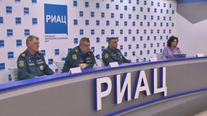 Брифинг, посвященный подведению итогов зимнего периода и подготовке к предстоящим сезонным рискам