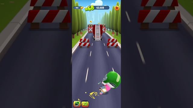 Том бег за Золотом Геймплей Видео на Фон Свободно к использованию