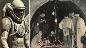 Под городом Омск нашли саркофаг с человеком в скафандре излучающий радиацию