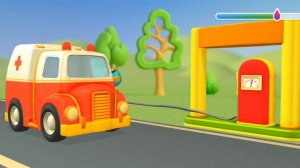 Лëва и машинки.