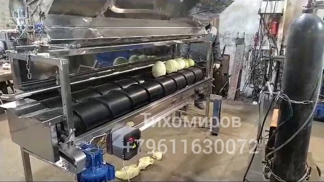Машина для очистки капусты