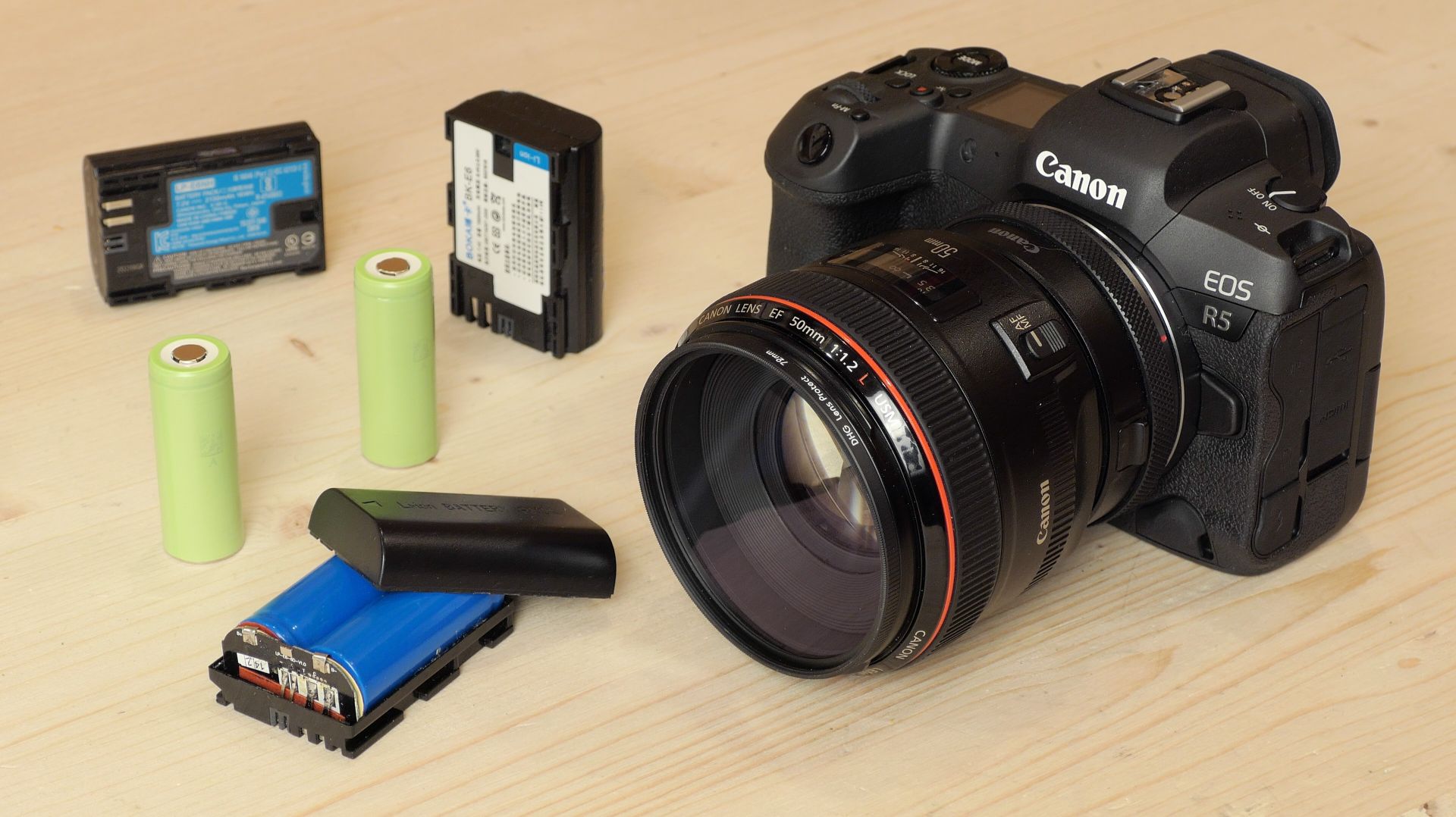 Как разобрать батарею не повредив корпус? Замена банок в аккумуляторе Canon LP-E6.