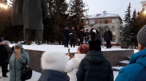 16.03.2026 добавлено | Митинг на пл. Ленина Северск #КПРФ | снято 07.11.2023