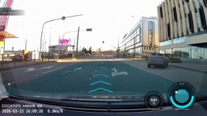 Движение BMW X3 по встречке