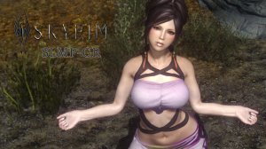 Прохождение TES Skyrim SLMP-GR #154 Застава Горный кряж