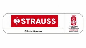 Strauss – Offizieller Partner der IIHF Eishockey-Weltmeisterschaft'26 in Schweiz