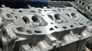 👆 Ремонт ГБЦ левая двиг. 6G72 ам Mitsubishi Montero Sport 3.0 л, V6