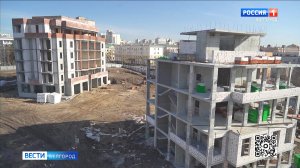 Строительство "Белгого квартала" выполнено на 40%
