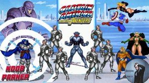 Captain America and the Avengers Remake Ultron Doom Sentry Ретро Аркада.