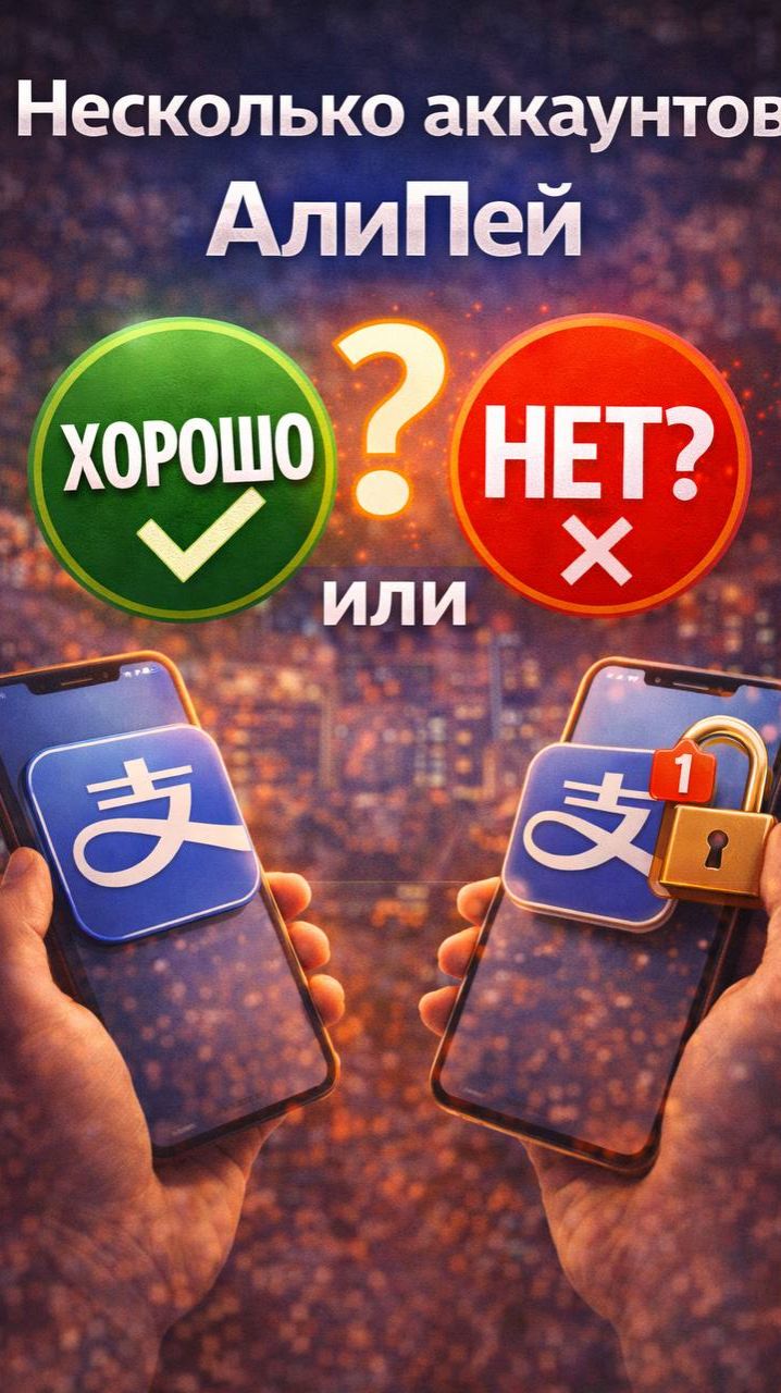 Несколько аккаунтов Алипей ХОРОШО или НЕТ