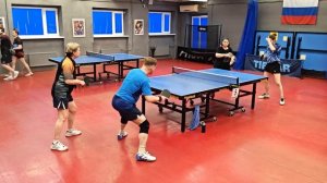 отбор Нельсон/Монаенкова (1195) - Гаврилов/Соколова (854) 15.03 Парный турнир настольный теннис