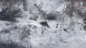 Уничтожение блиндажа с живой силой противника.