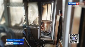 Мужчина погиб при пожаре в Нижнем Новгороде