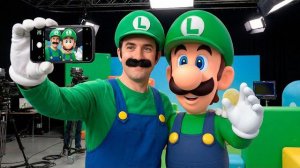 Что если СУПЕР МАРИО станет реальным Марио, Луиджи, Боузер, Тоад, Йоши!