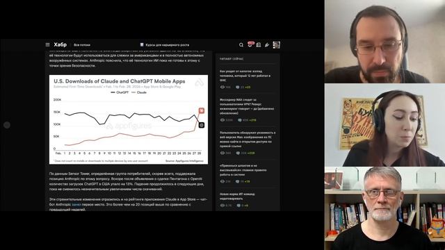 Капитанский мостик №9: с 8 марта! | Anthropic и Пентагон (опять) | ИИ против рабочих