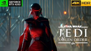 Босс: Вторая сестра [Планета Бракка] - Star Wars Jedi: Fallen Order [4K, HDR] RTX-4090