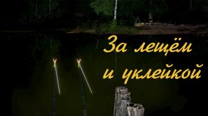 На рыбалку за лещём и уклейкой