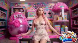 "Что внутри большого яйца LOL Surprise! "