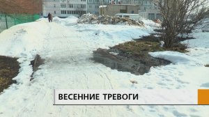 Если снег не уберут, придется покупать лодку - говорят жители 52 комплекса