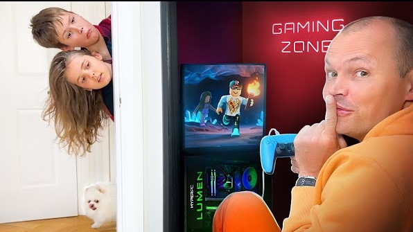 Mister Max - Папа построил себе секретную комнату