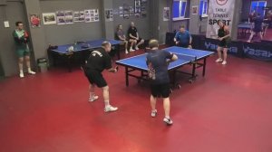 отбор Чирков/Стрижанов (1297) - Гаврилов/Соколова (854) 15.03 Парный турнир настольный теннис