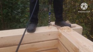 Почему наматывается джут на бур .