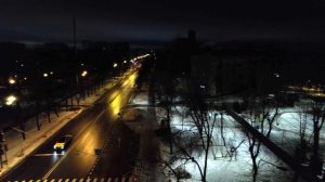 Москва. Ночной полёт