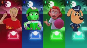 ШЕРИФ ЛАБРАДОР ПРОТИВ Я КРАСНЕЮ 🐾 ЩЕНЯЧИЙ ПАТРУЛЬ ПРОТИВ ВЛАДА И НИКИ 🐶 ВЕСЕЛЫЙ ТАНЕЦ МУЛЬТИК