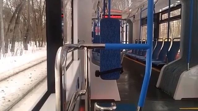 Поездка На Трамвае №31к На Витязе-М (Проспект Маршала Жукова–Восточный Мост) Москва 14.03.2023