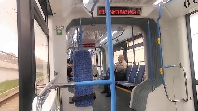 Поездка На Трамвае №6 На Витязе-М В Депо №31462 (Братцево–Улица Кулакова) Москва 03.08.2024